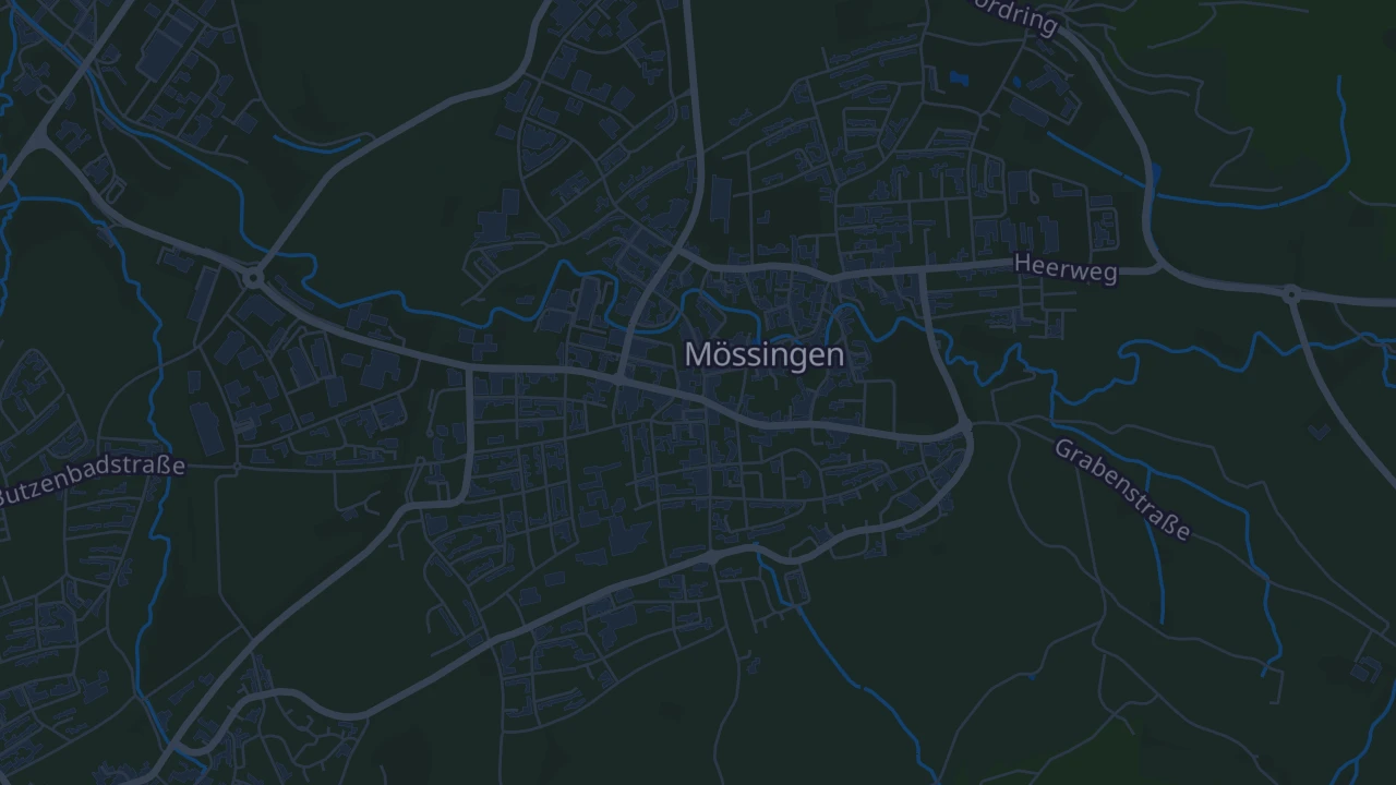Karte von Mössingen