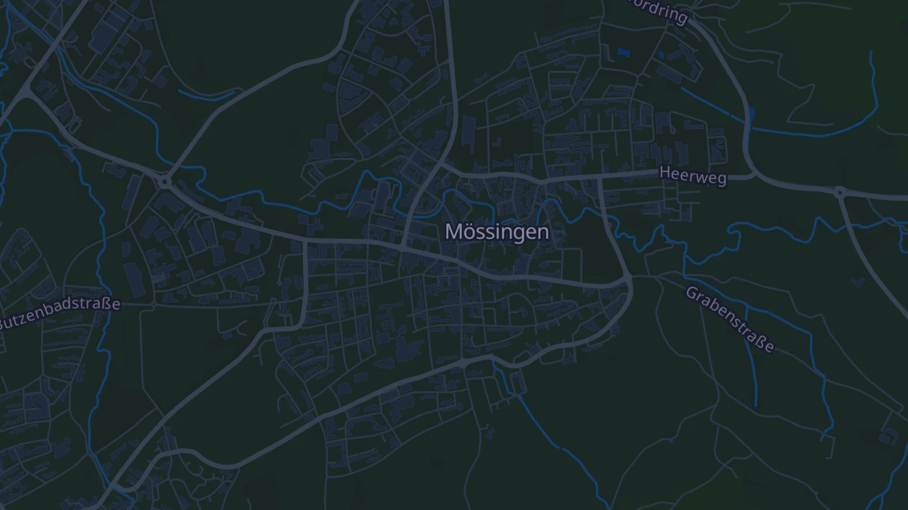 Karte von Mössingen