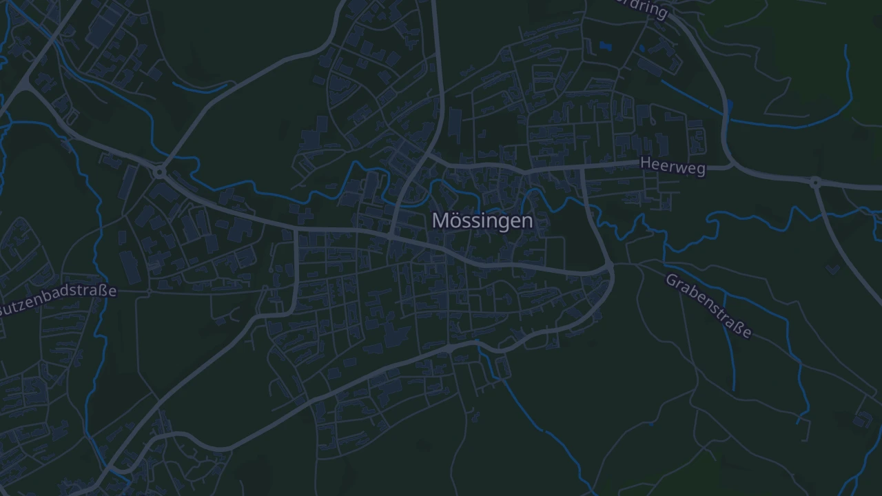 Karte von Mössingen