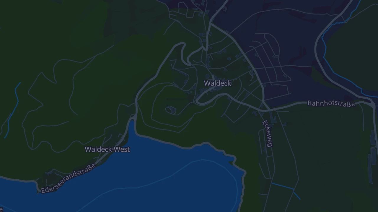 Karte von Waldeck