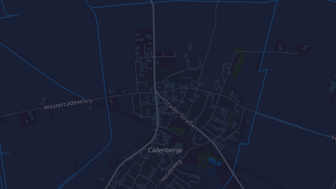 Karte von Cadenberge