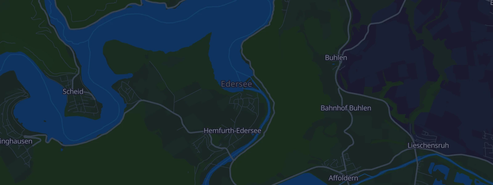 Karte von Edertal - Hemfurth