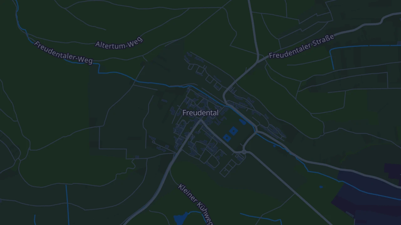 Karte von Freudental