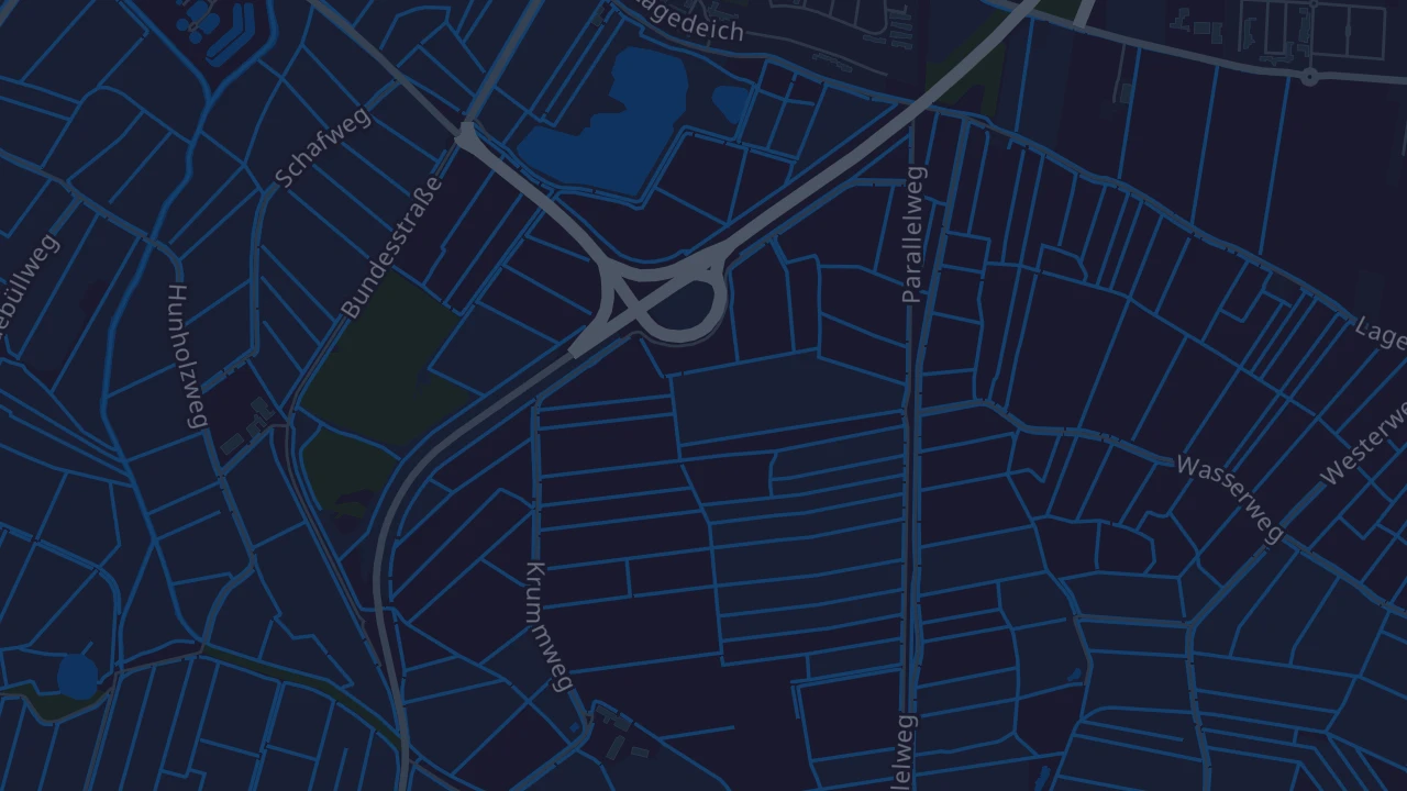 Karte von Husum