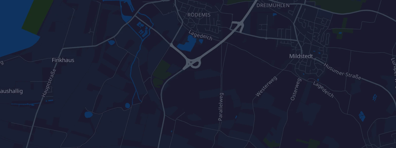 Karte von Husum