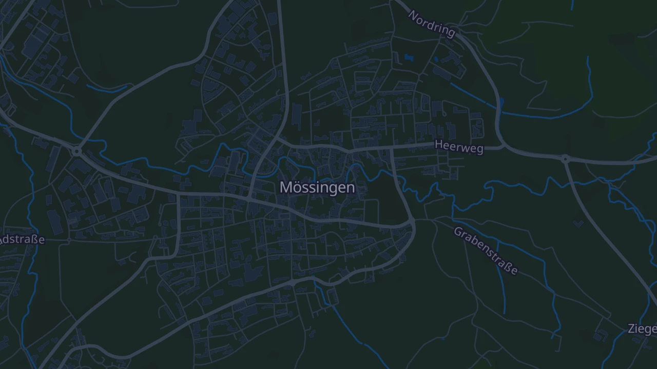 Karte von Mössingen