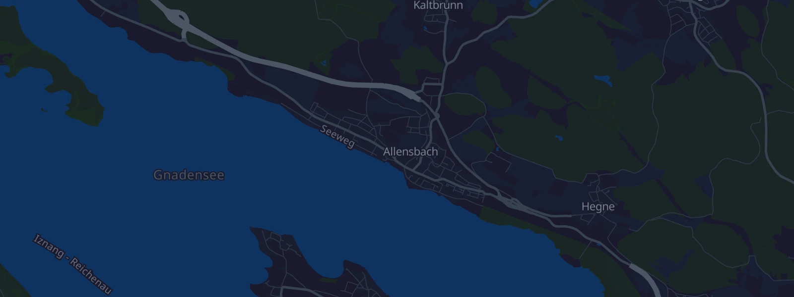 Karte von Allensbach