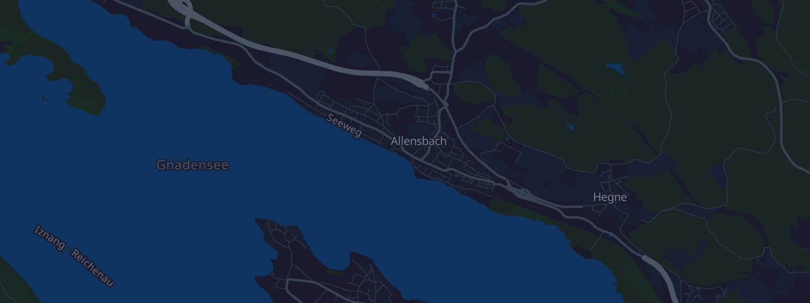 Karte von Allensbach (Ort)