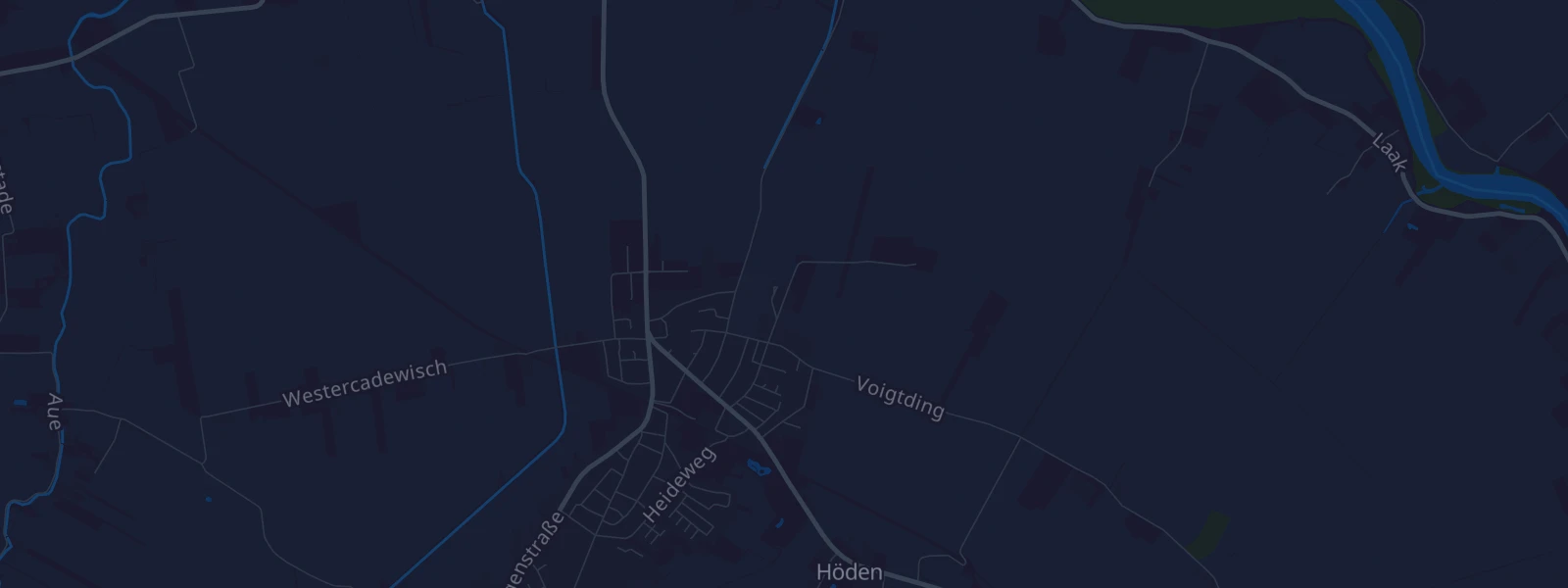 Karte von Cadenberge