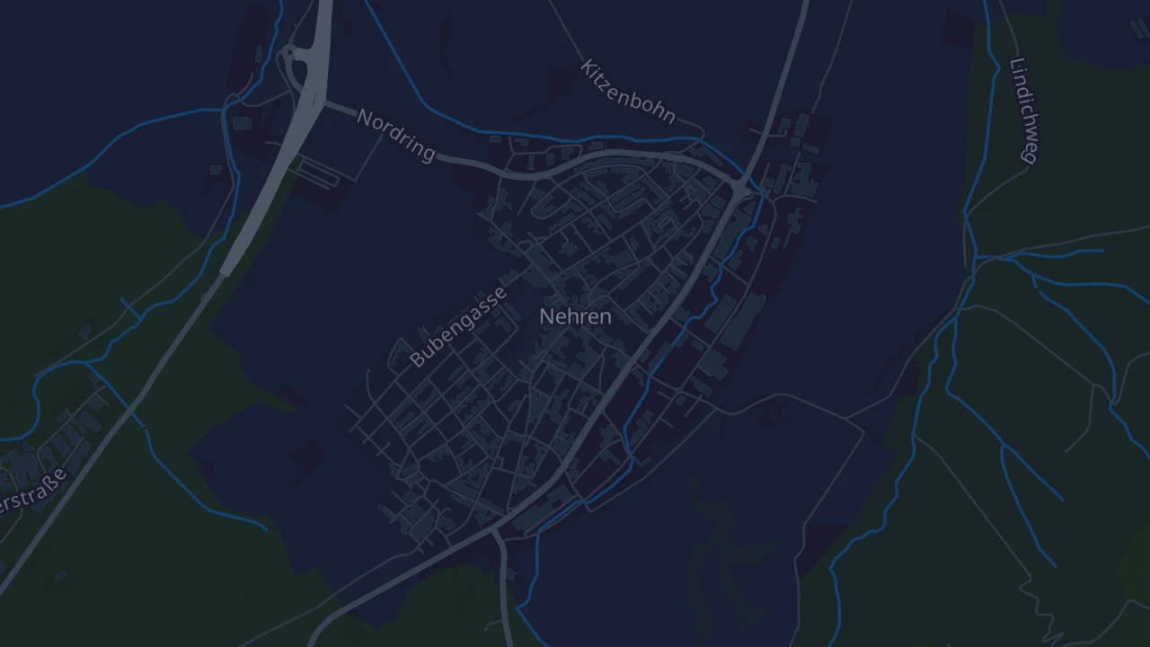 Karte von Nehren