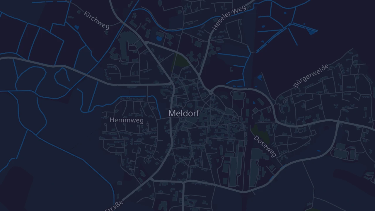 Karte von Meldorf
