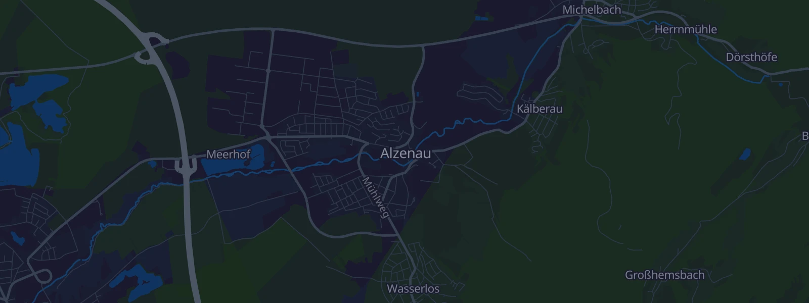 Karte von Alzenau