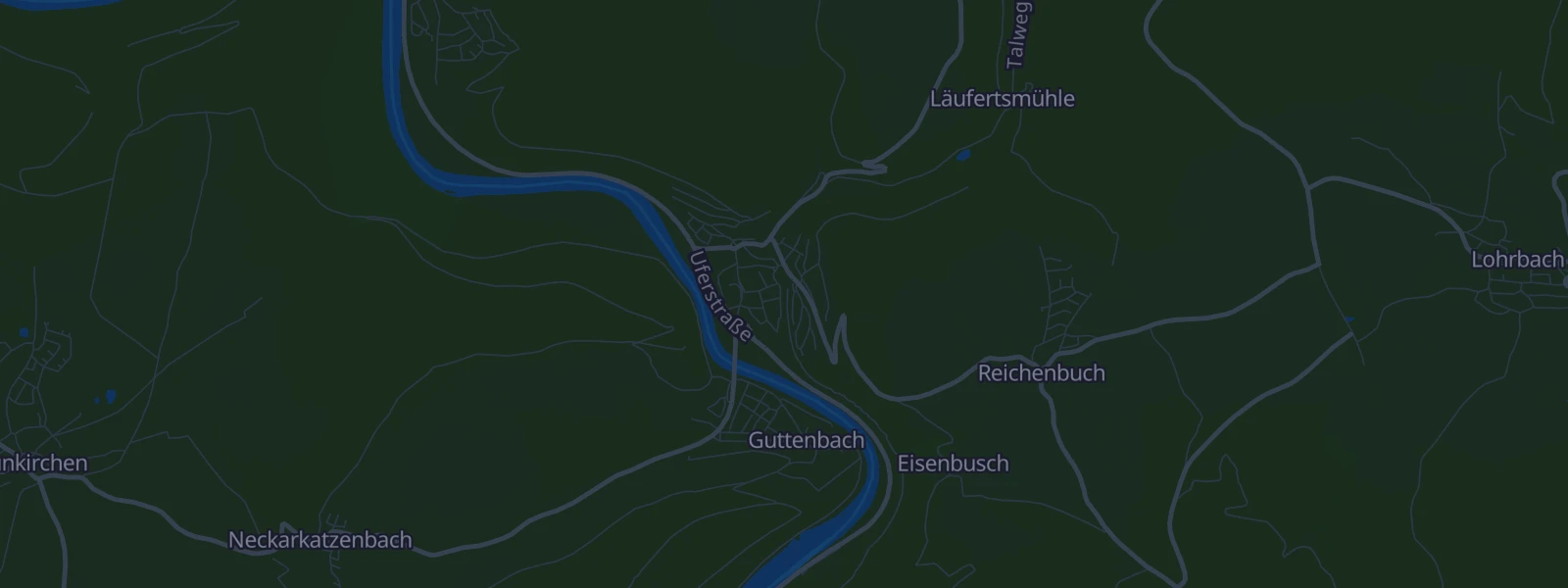 Karte von Neckargerach