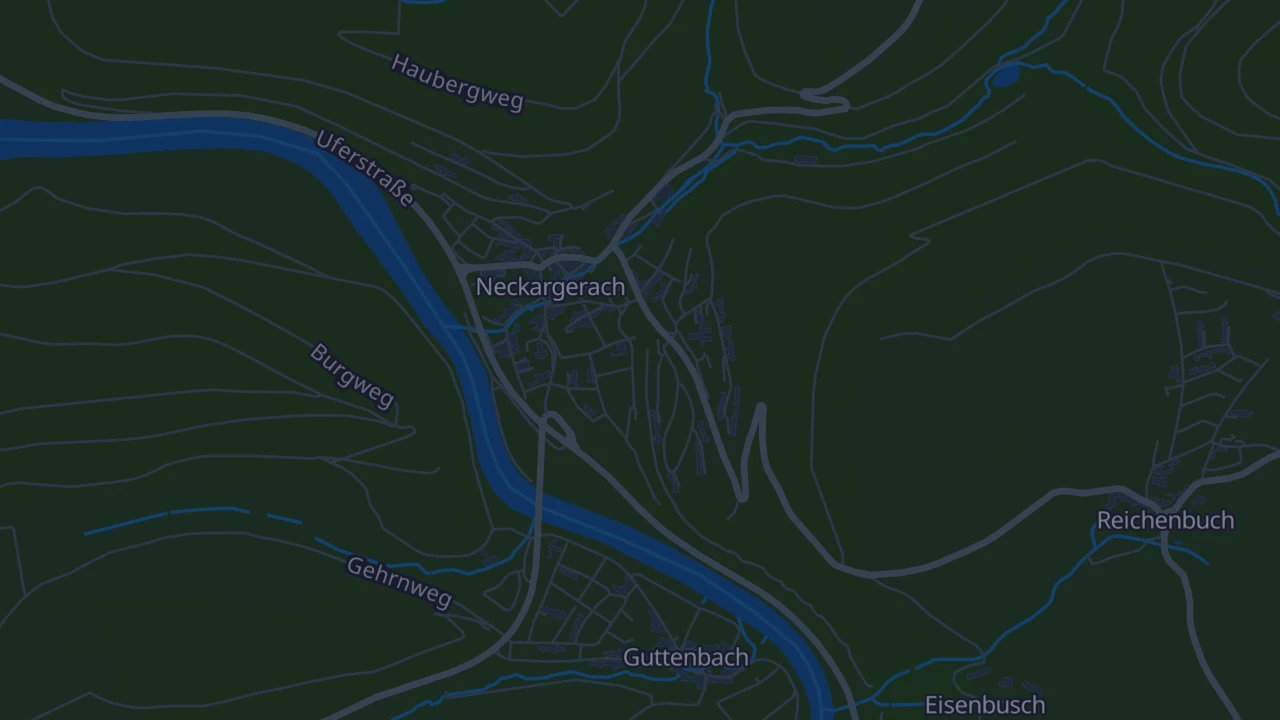Karte von Neckargerach