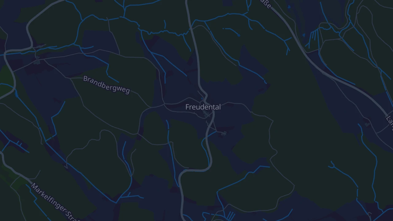 Karte von Freudental
