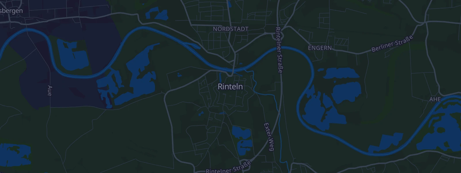 Karte von Rinteln