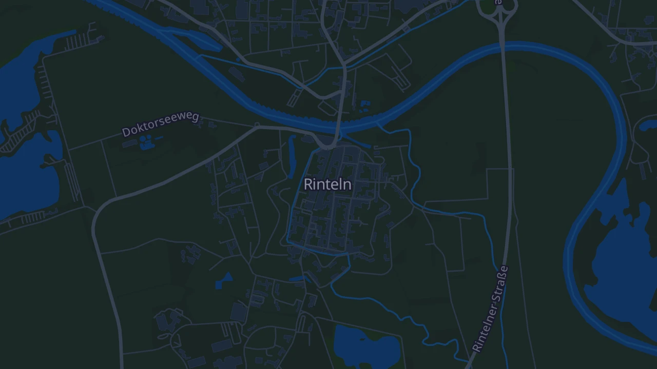 Karte von Rinteln