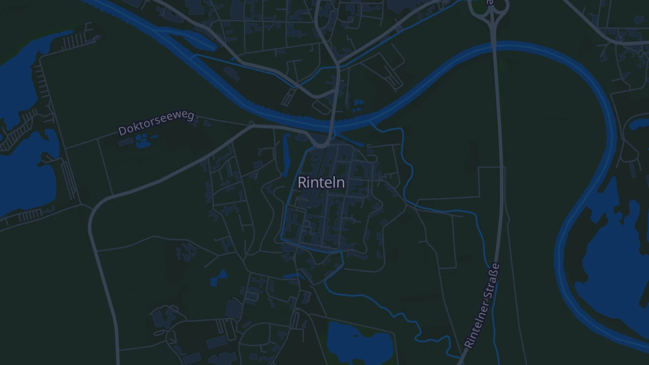 Karte von Rinteln