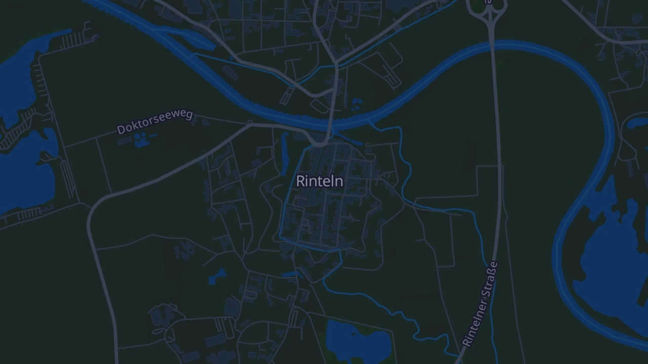 Karte von Rinteln