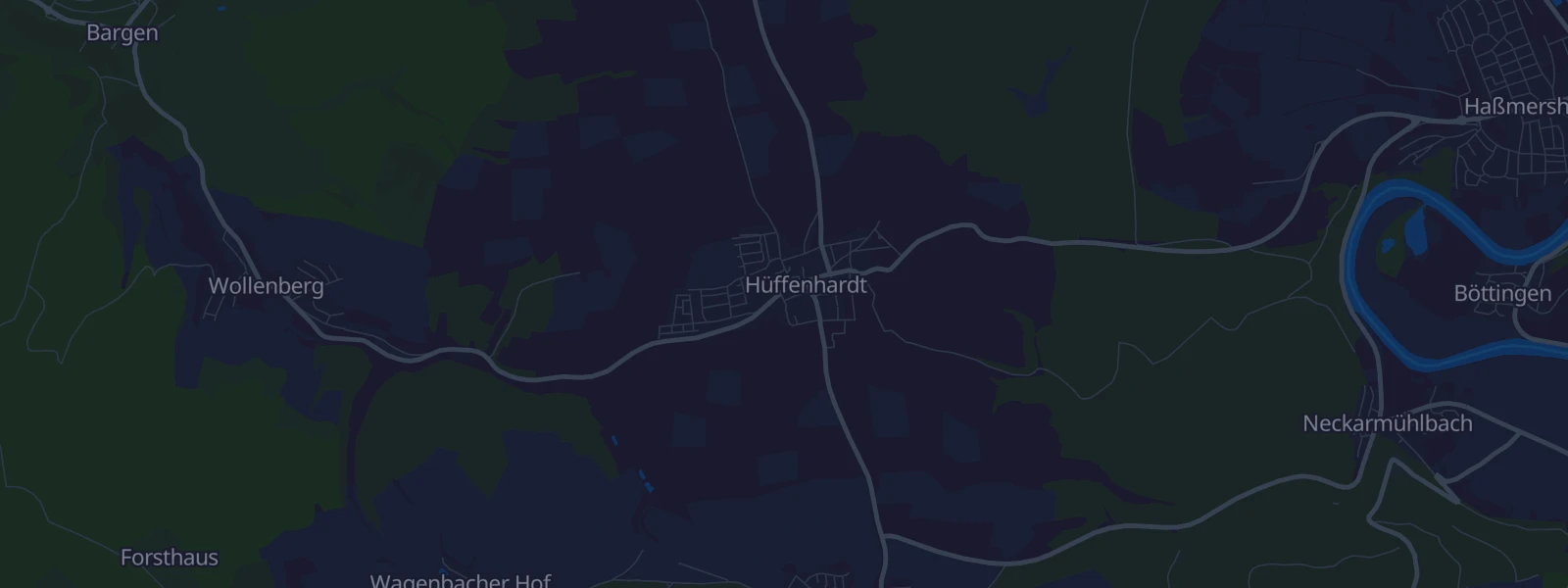 Karte von Hüffenhardt