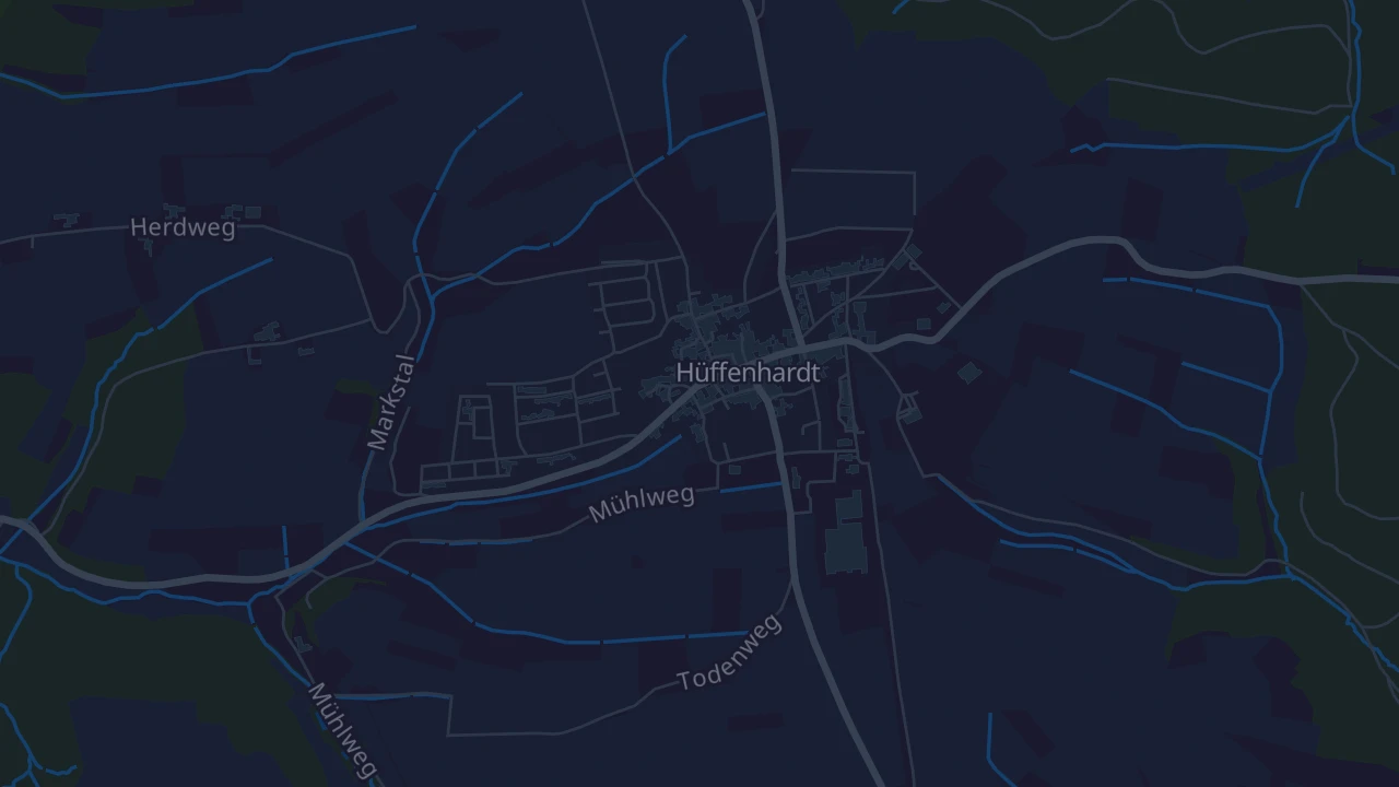 Karte von Hüffenhardt