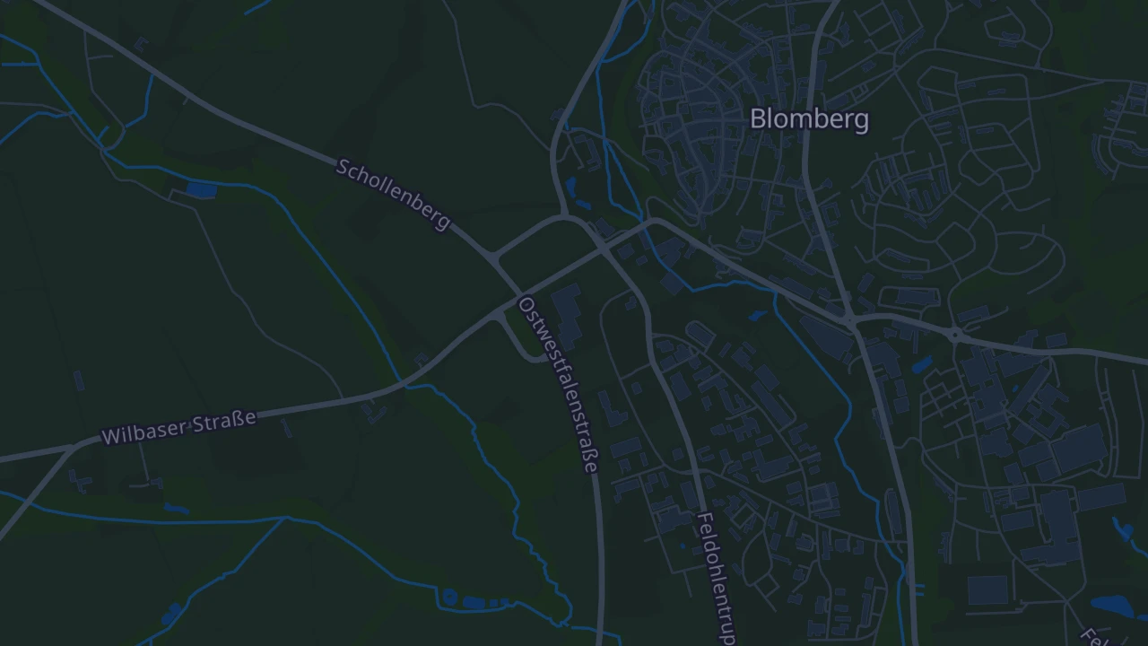Karte von Blomberg