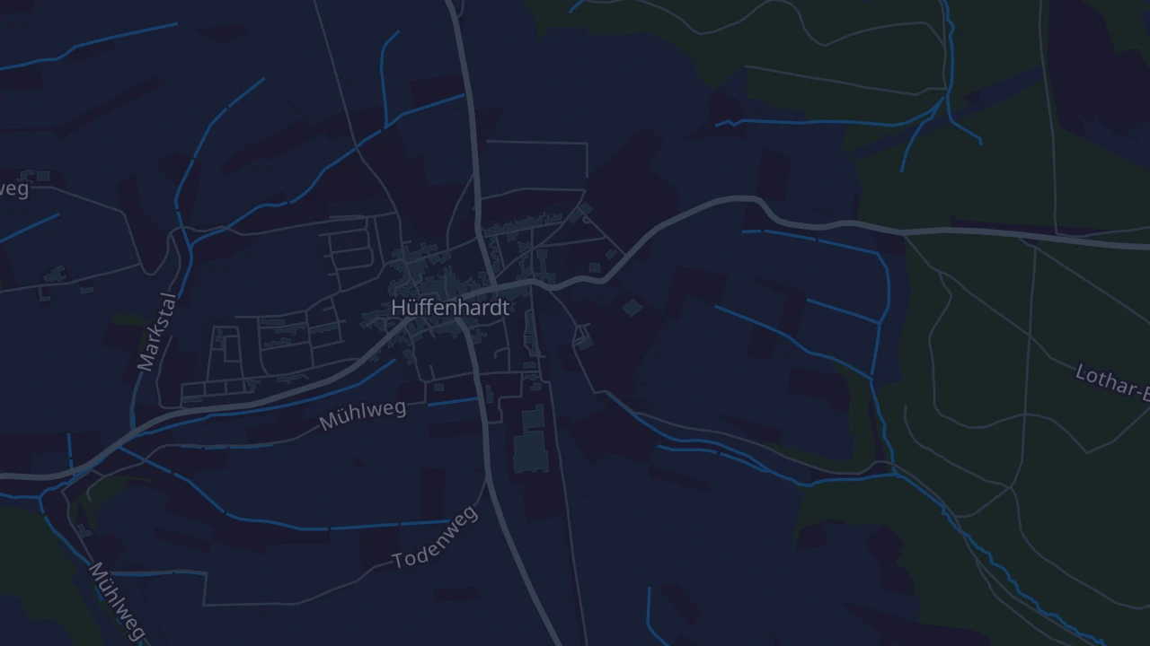 Karte von Hüffenhardt