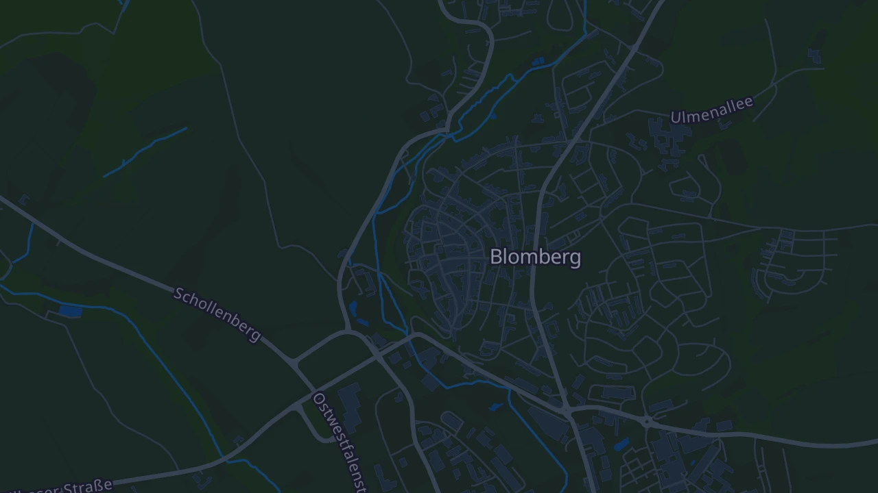 Karte von Blomberg