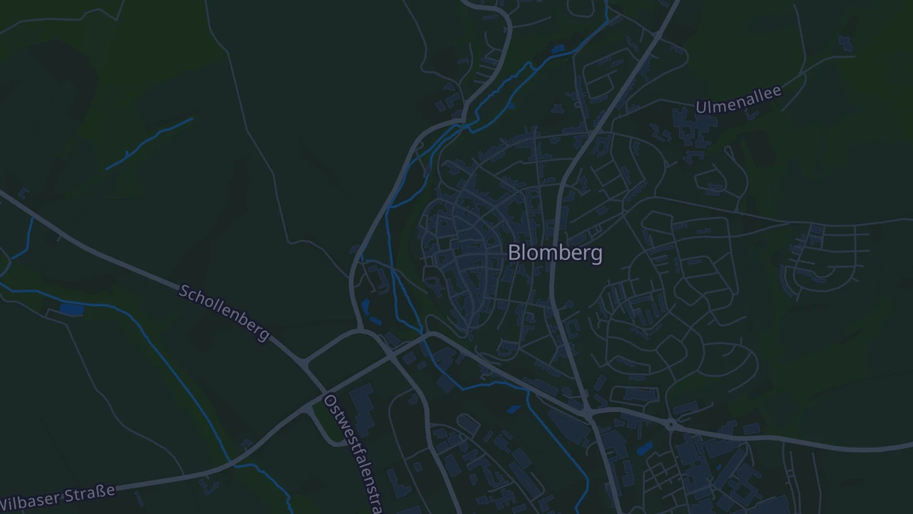 Karte von Blomberg