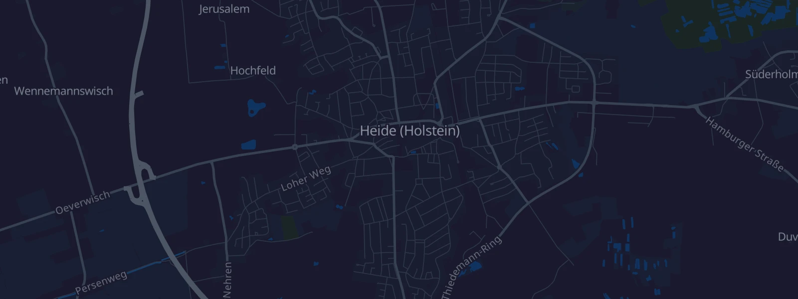 Karte von Heide