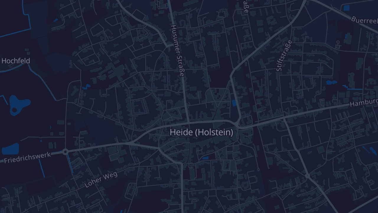 Karte von Heide