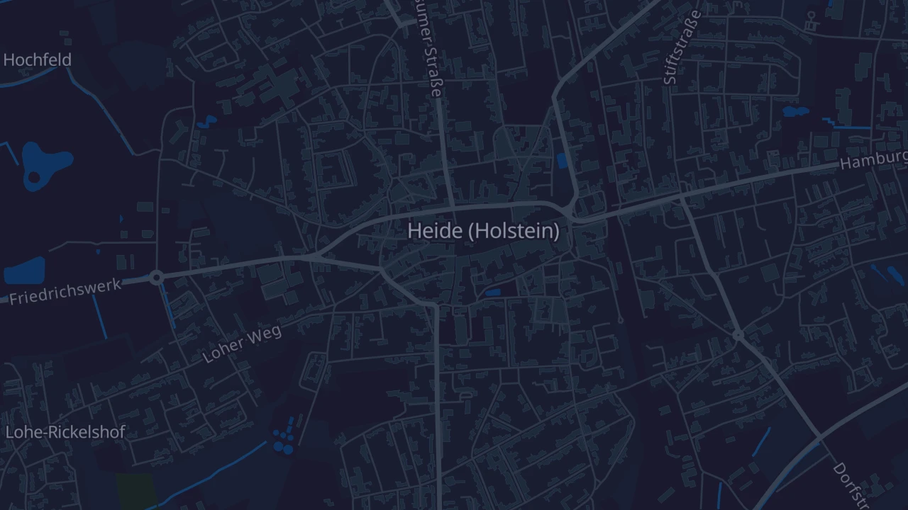 Karte von Heide