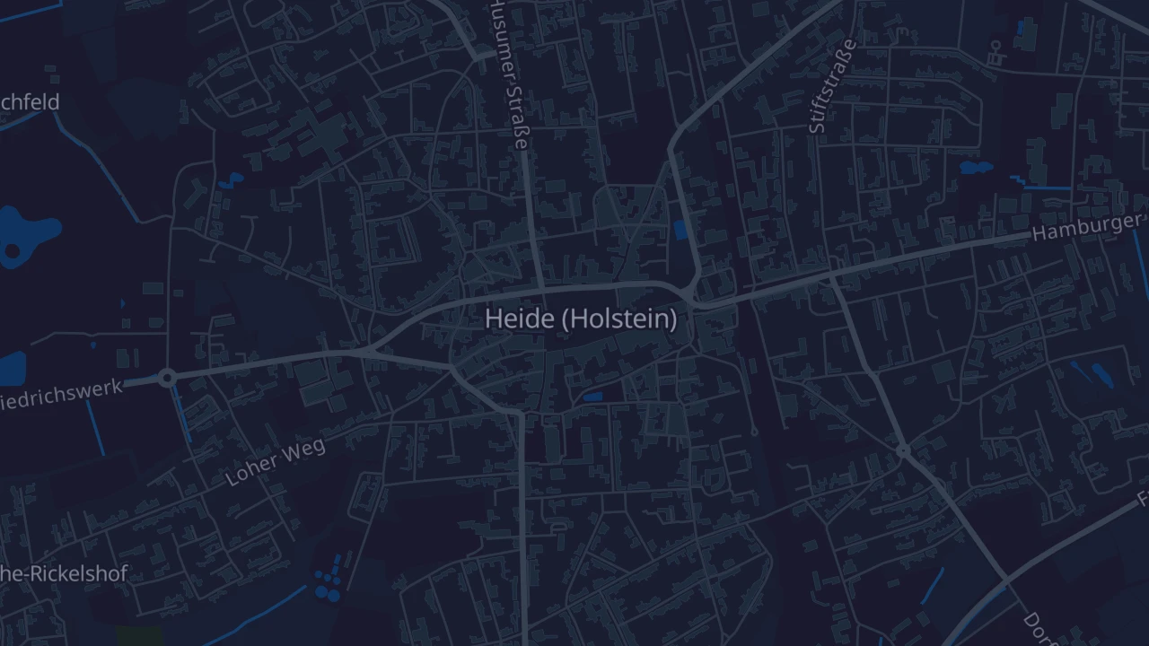 Karte von Heide