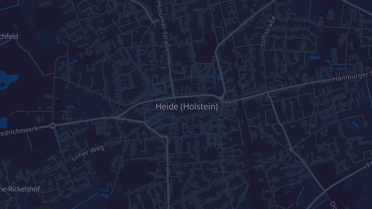 Karte von Heide