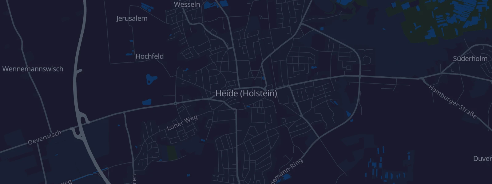 Karte von Heide