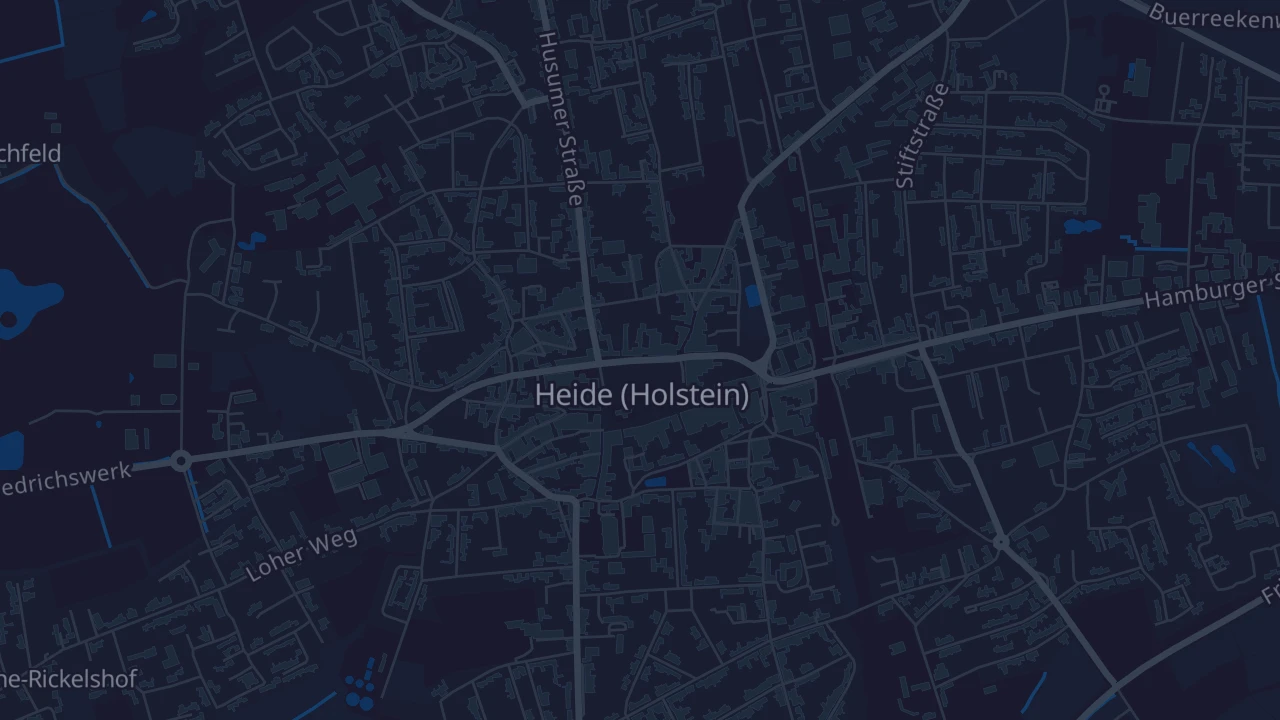 Karte von Heide