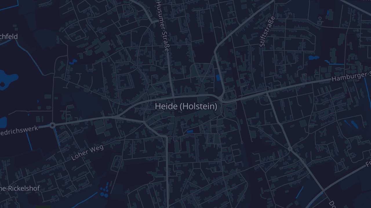 Karte von Heide