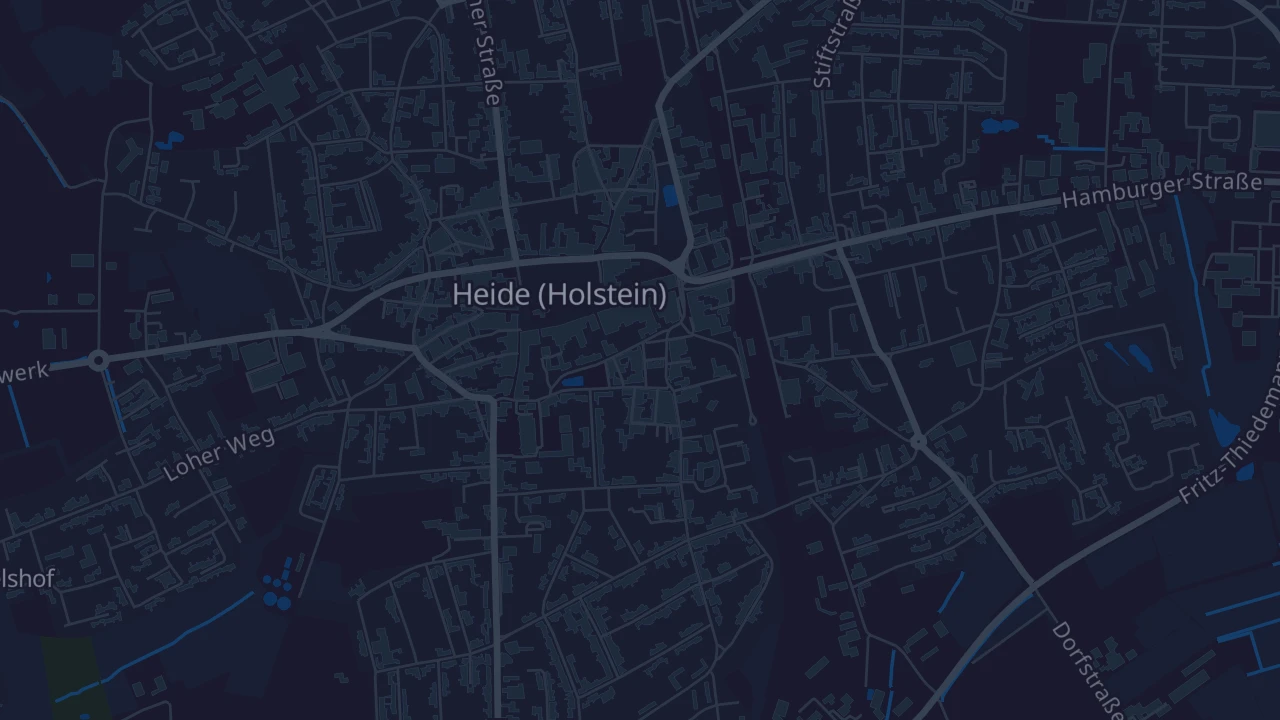 Karte von Heide