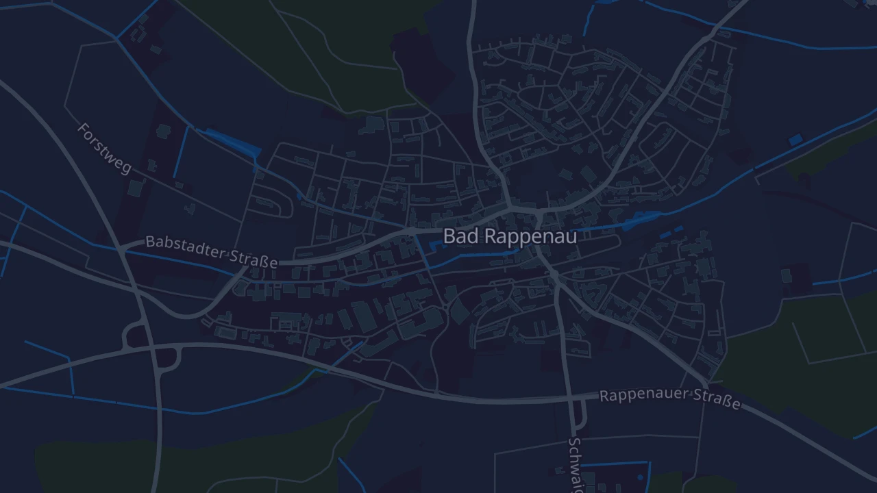 Karte von Bad Rappenau