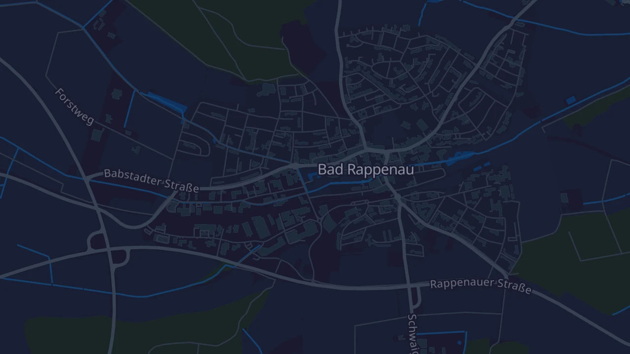 Karte von Bad Rappenau