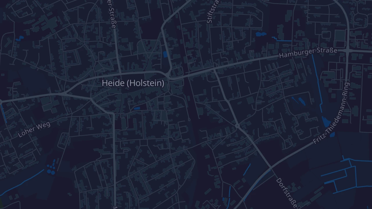 Karte von Heide