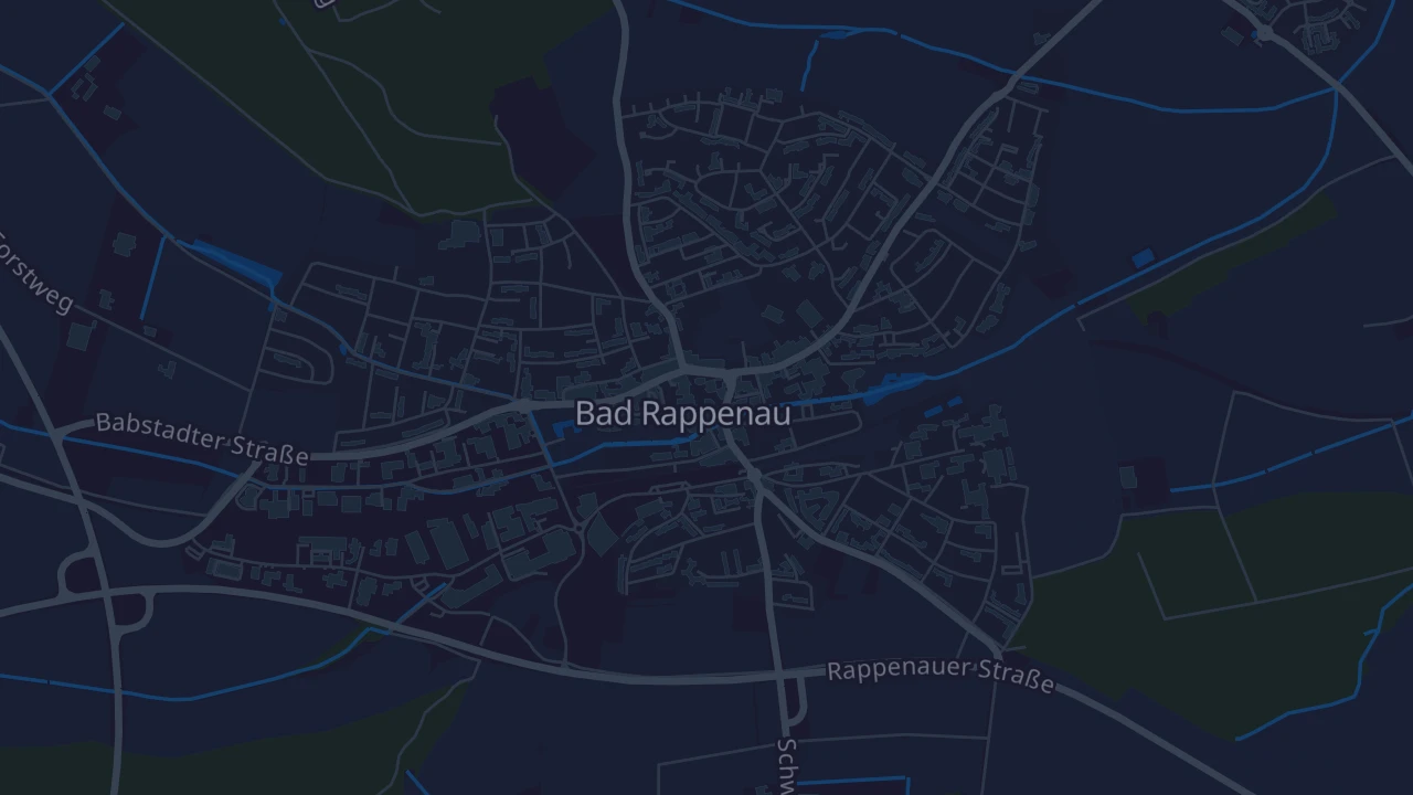 Karte von Bad Rappenau