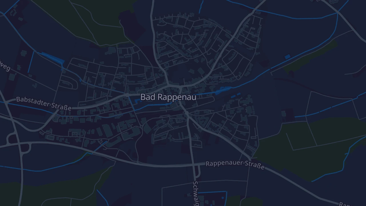 Karte von Bad Rappenau
