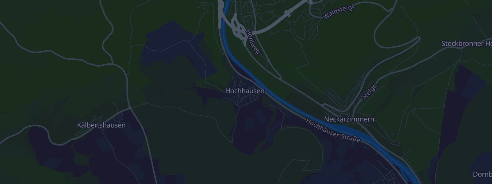 Karte von Haßmersheim - Hochhausen