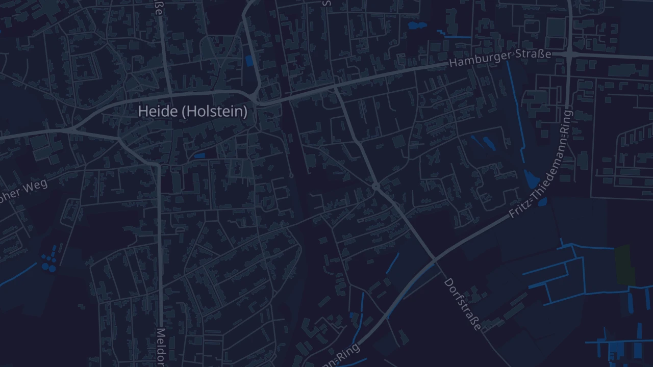 Karte von Heide