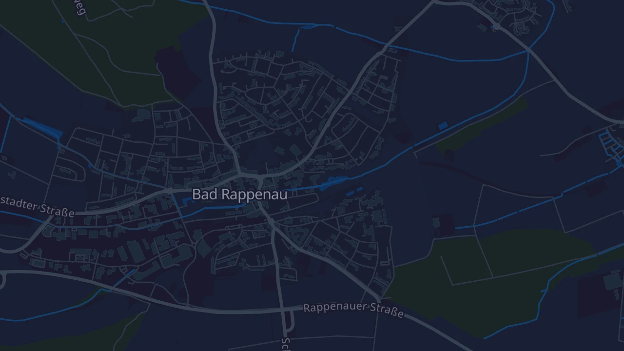Karte von Bad Rappenau