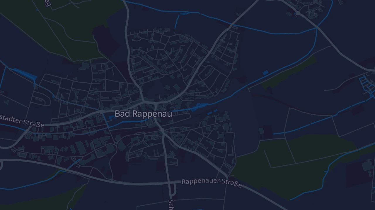 Karte von Bad Rappenau