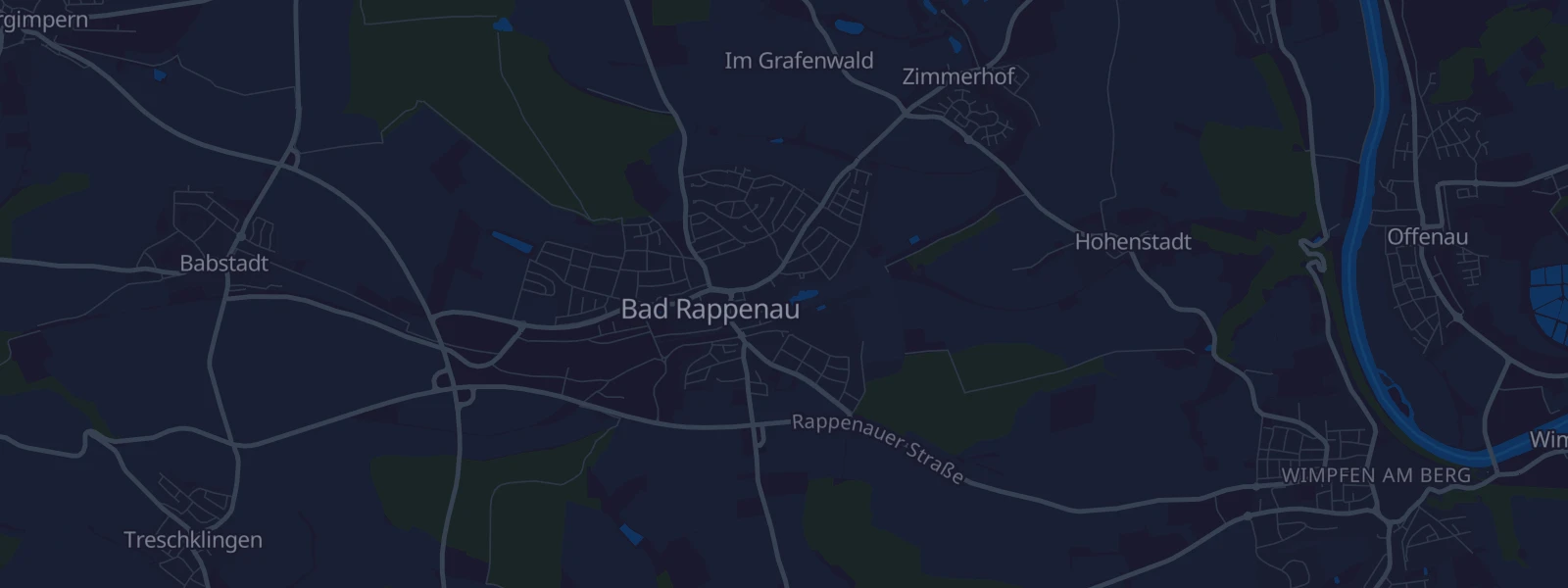 Karte von Bad Rappenau