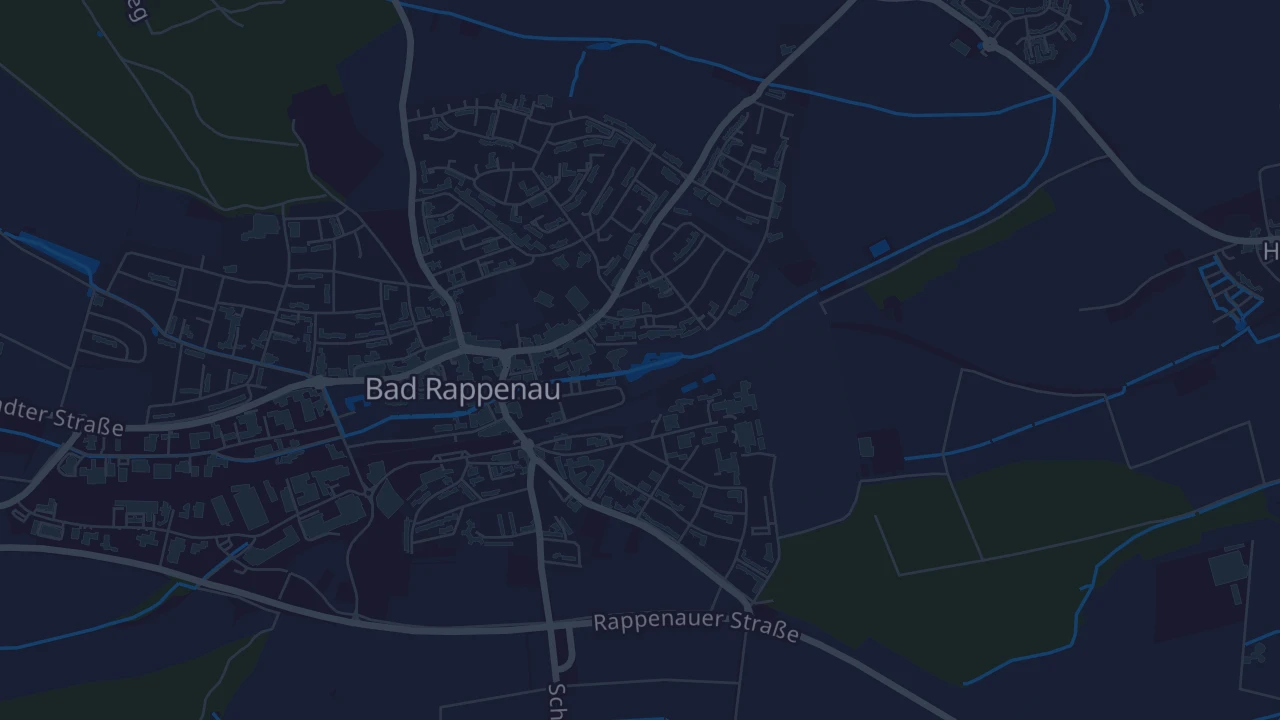 Karte von Bad Rappenau