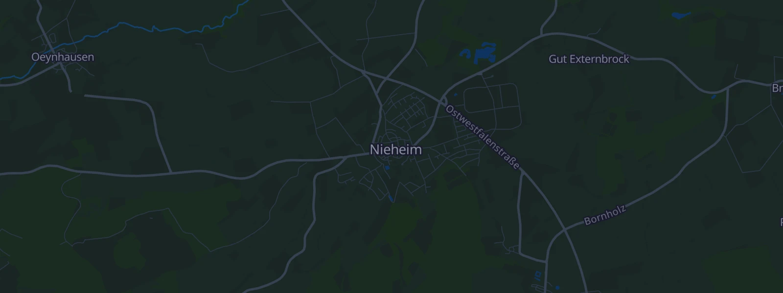 Karte von Nieheim